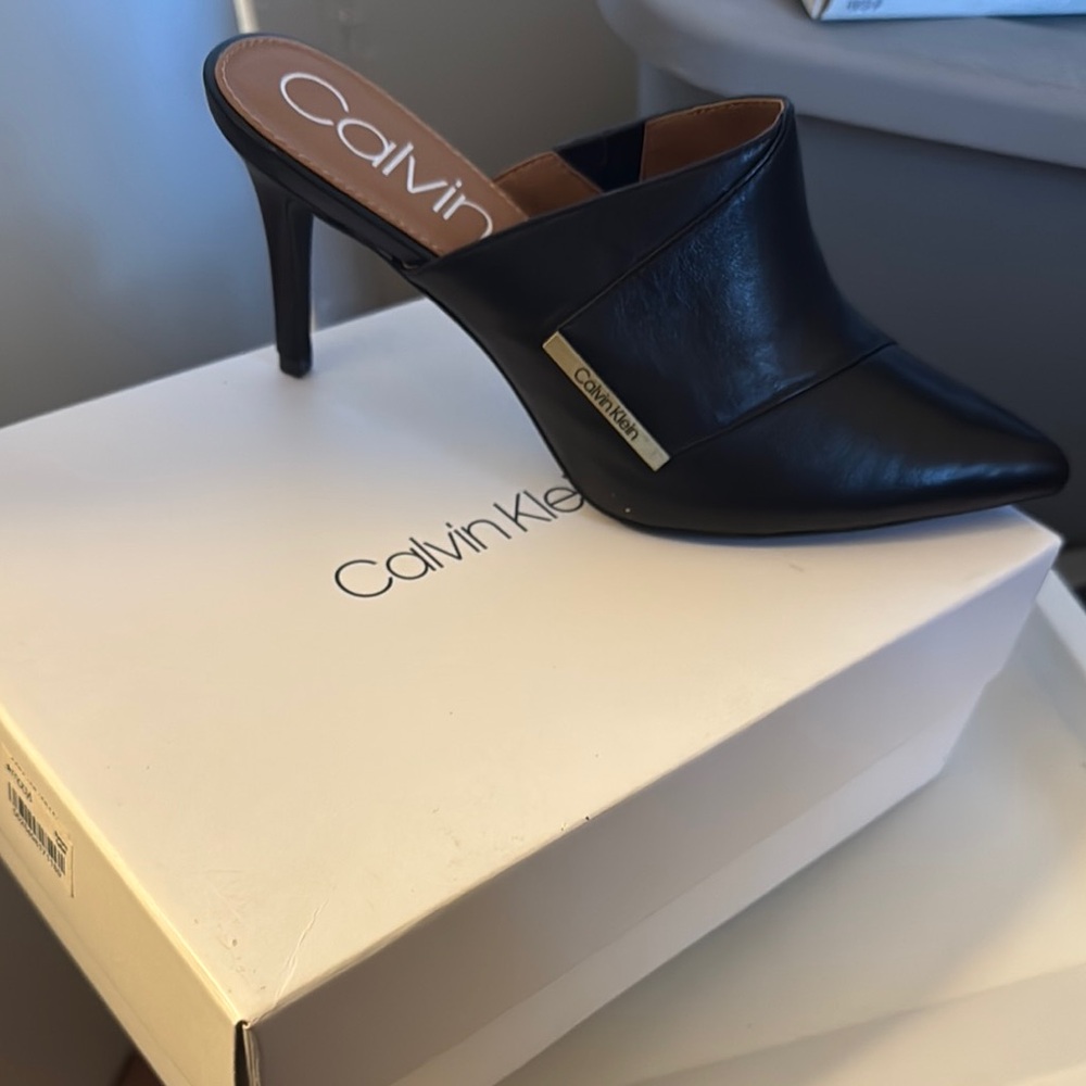 Calvin Klein Grecia Nappa black shoe